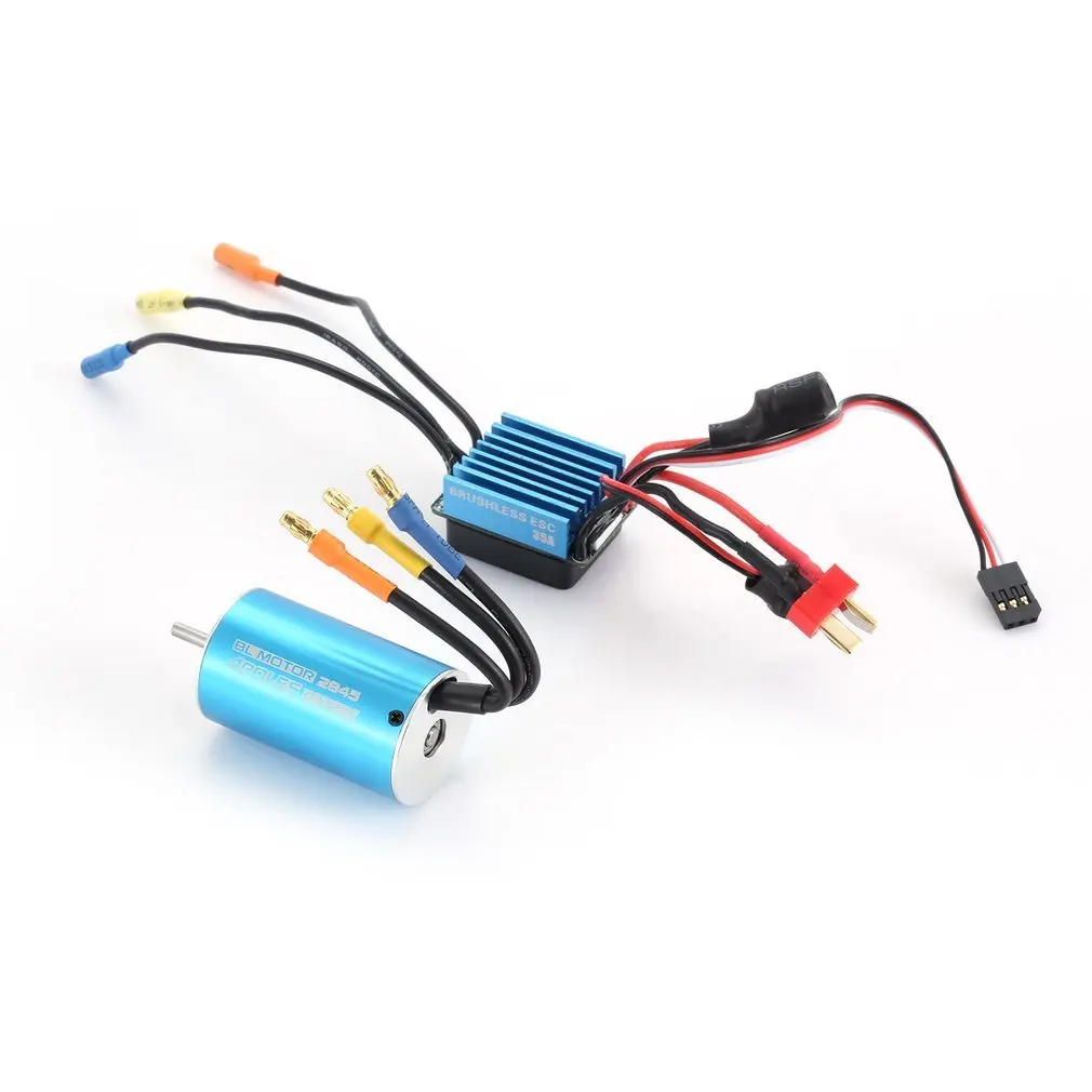 

SURPASS HOBBY 2845 3930KV Sensorless Brushless Motor With 35A Brushless ESC Electric Speed Controller For RC Car Truck