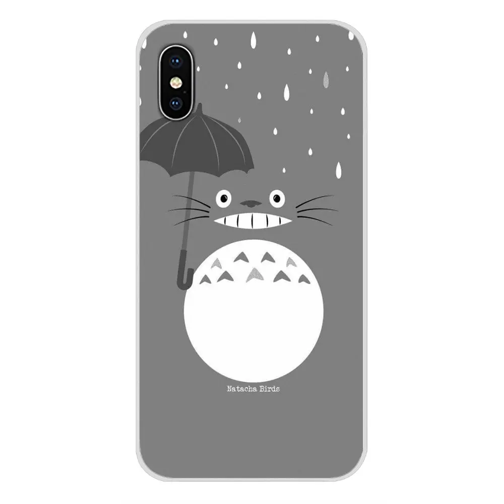 Мультяшные аксессуары для телефона Totoro чехлы Huawei Y5 Y6 Y7 Y9 Prime Pro GR3 GR5 2017 2018 2019 Y3II Y5II