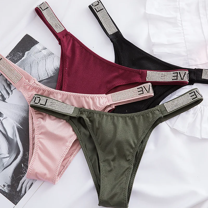 Стринги женские с заниженной талией цвет в ассортименте M L XL XXL 1 шт|Женские