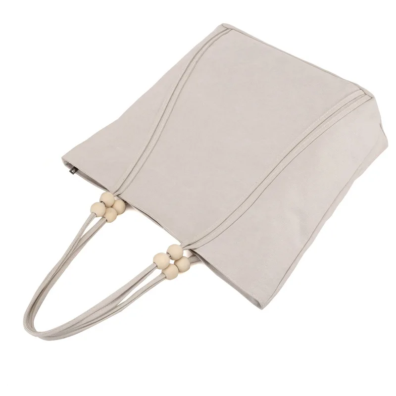 Большая сумка через плечо 100% парусиновая для отдыха или путешествий