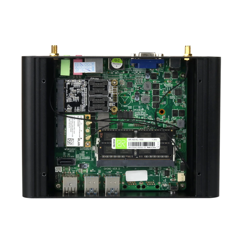 XCY Мини ПК Intel Core i7 6500U I5 6200U i3 HTPC компьютер Linux Windows 10 MiniPC Gamer Настольный Micro Nuc Ordenador