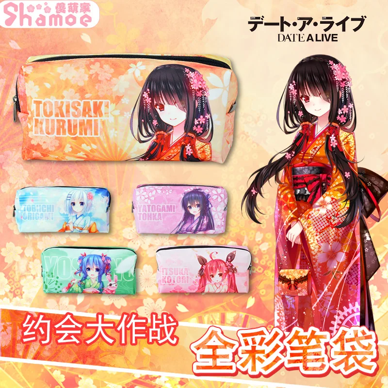 

Чехол для карандашей с рисунком из аниме «свидание и прямая жизнь»