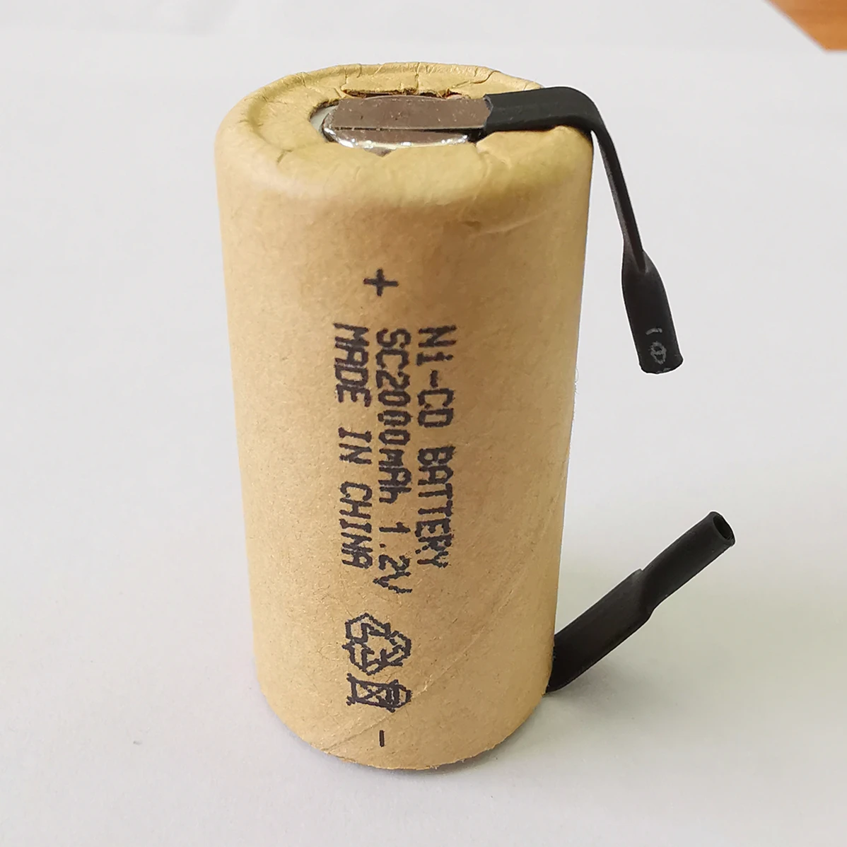 Никель-кадмиевый аккумулятор высокой мощности SC2000mAh с вкладками 10 шт.