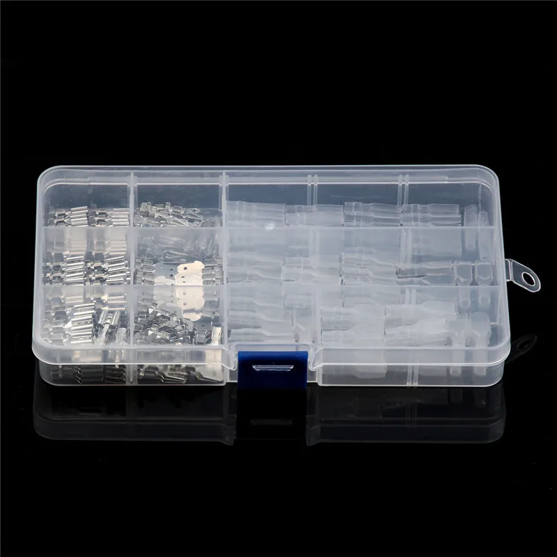 270 шт. соединители для электрических проводов 2 8/4 8/6 3 мм|Терминалы| |