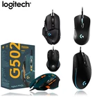 Игровая проводная мышь Logitech G403G502MX518G402G302G102G300s, программируемая игровая мышь, RGB-подсветка, для ПК
