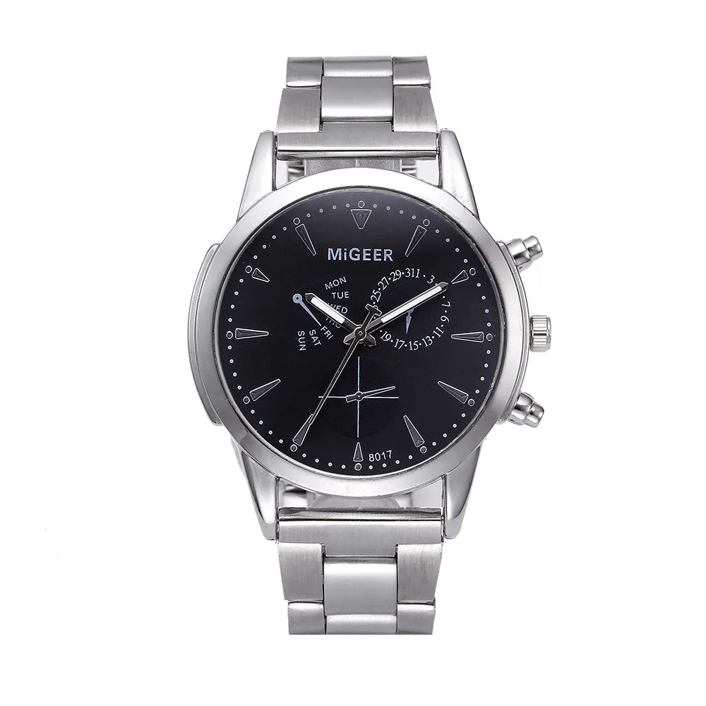 2019 новые часы мужские роскошные Брендовые спортивные полностью из нержавеющей