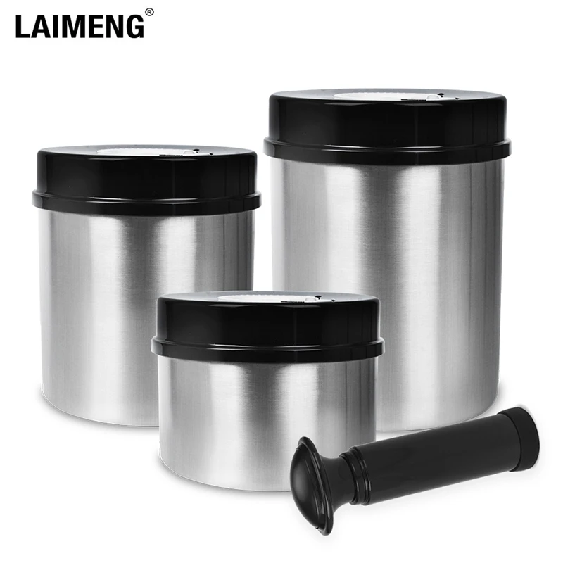 Laimeng 304 набор контейнеров из нержавеющей стали для хранения пищевых продуктов