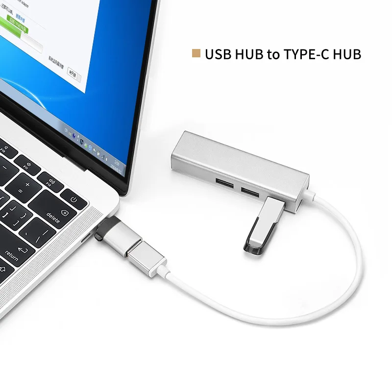 Переходник ANKNDO USB 3 0/Type C OTG для Macbook Pro Air Samsung S10 S9 кабель Мобильный телефон | - Фото №1