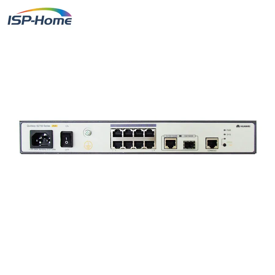 Ethernet коммутатор S2700-9TP-PWR-EI материнская плата (8 портов 10/100 PoE + 1 двойного назначения