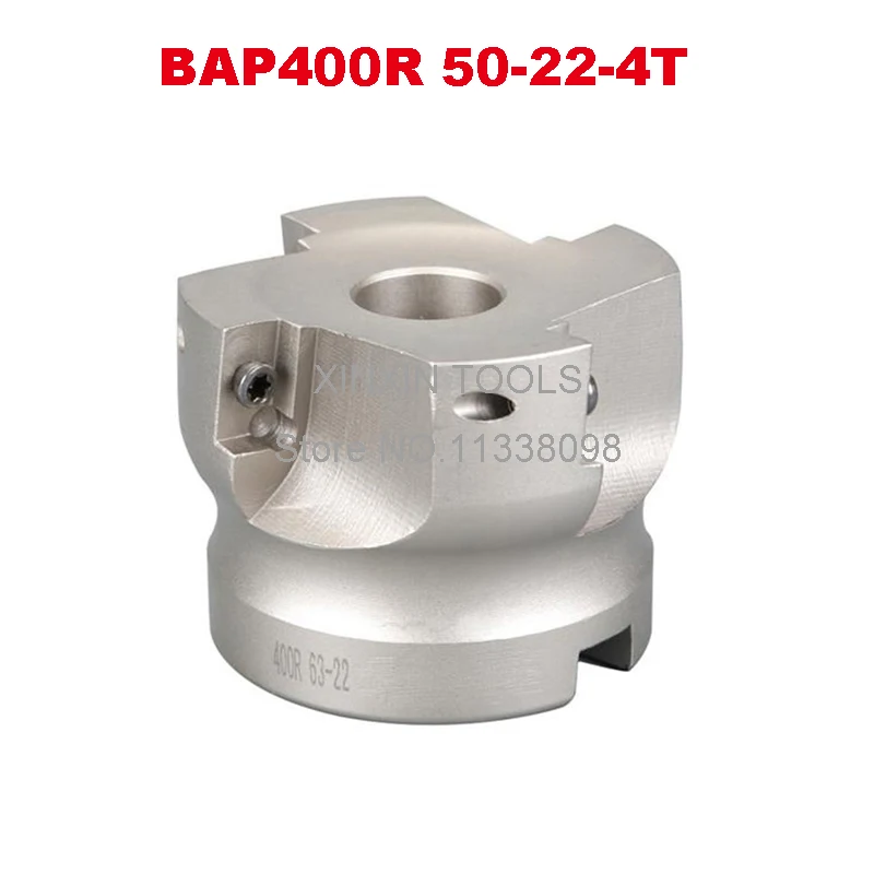 1pcs BAP400R 50-22-4T Face Mill Shoulder Cutter For Milling Machine,BAP400R Milling Cutter for APMT/APKT1604 blades