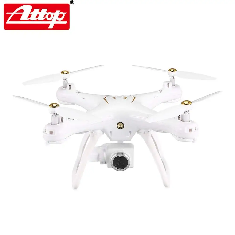 Дрон Attop W9PRO камера 720P/1080P FPV 4G Wi-Fi GPS функция удержания высоты в режиме реального