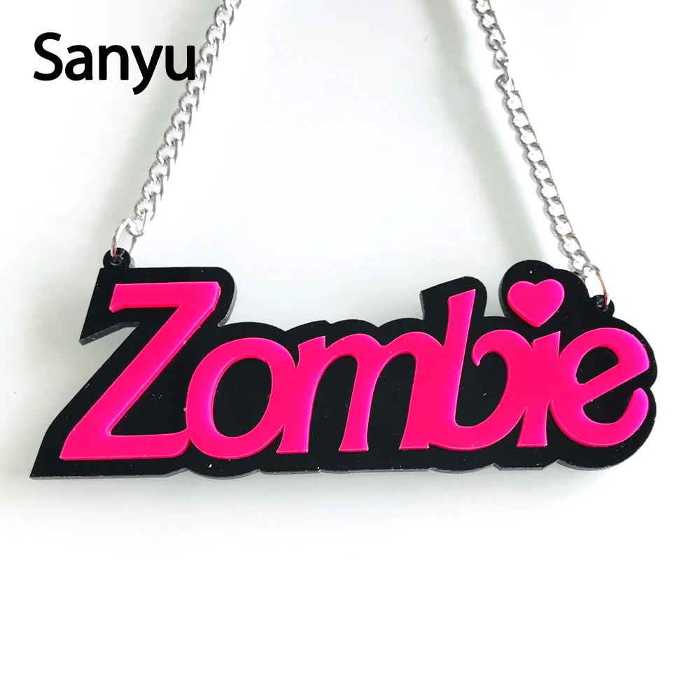 Новое модное ожерелье с красивой ярко-розовой искусственной кожей в английском