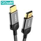 Кабель HDMI, совместимый с HDMI 2,0, 4k, для HDTV, LCD, ноутбука, PS3, сплиттер, проектора, компьютерный кабель, 1 м, 2 м, 3 м, 5 м, кабель HDMI