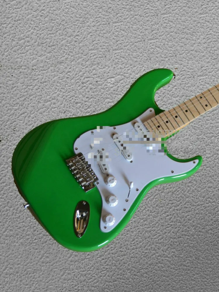 Высококачественная Белая Накладка для электрогитары Apple green coloe белая накладка