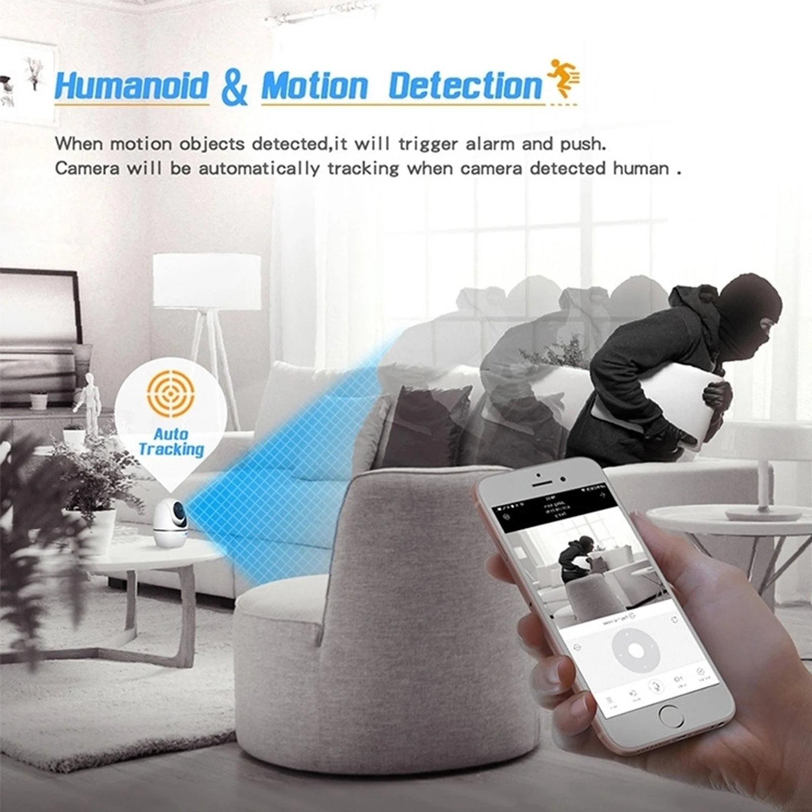 

WiFi Camera-1080P Security Camera System,Wireless Camera IP Camera with Night Vision,2-Way Audio,2.4Ghz WiFi Indoor Home Camera