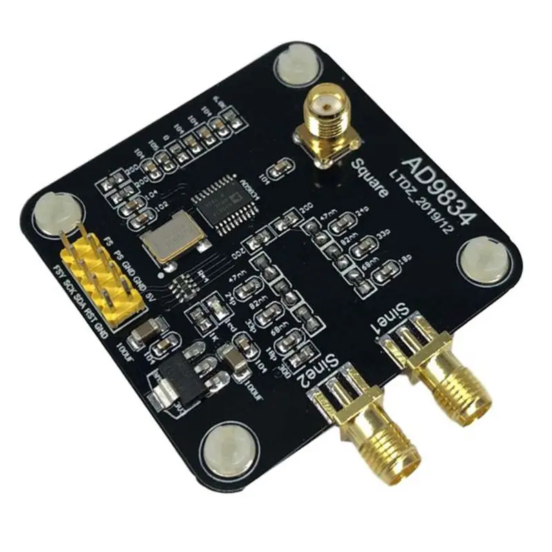 

AD9834 DDS Signal Generator Module Sine Triangle Waveform Output Wave Generator Board Sources