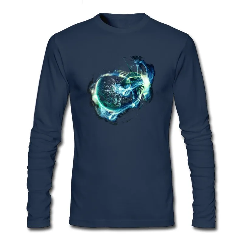 Мужская хлопковая футболка с длинным рукавом современный стильный дизайн 2020 |