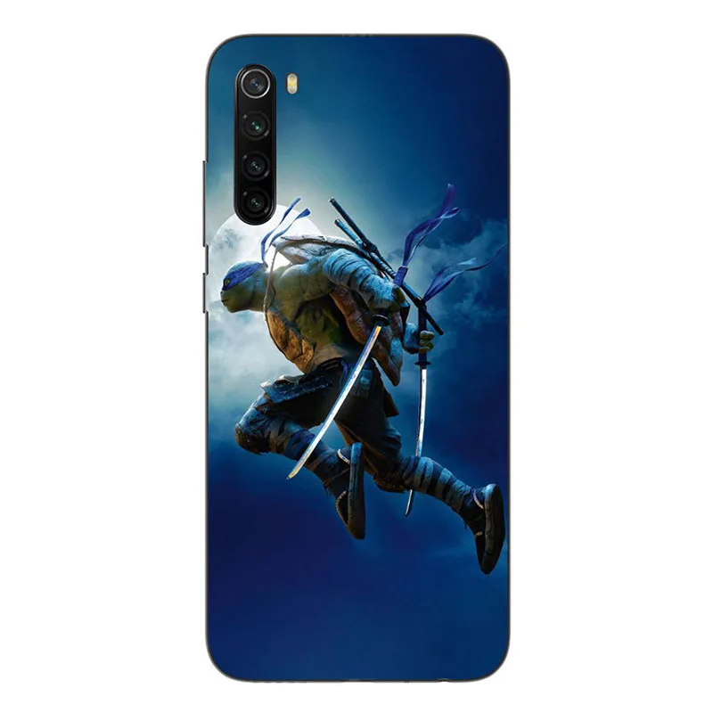 Z08 Мягкий силиконовый чехол для Xiaomi Redmi Note, 8 T, 8 T, 6,3 дюймов, чехол-накладка на заднюю панель, HD принт с розами, волком, мультипликационным рисунком, Fundas Para, чехол - Цвет: Z08