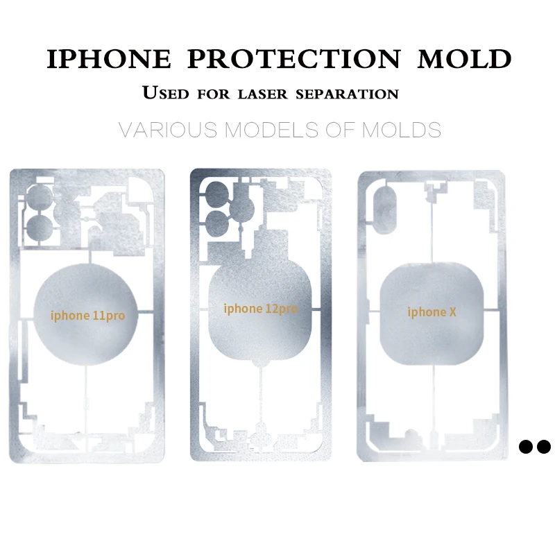 Защитная форма для iPhone инструмент защиты от разделения заднего стекла