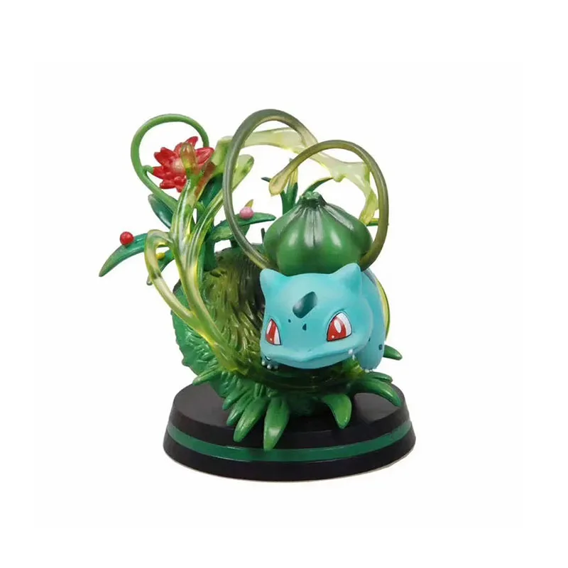 opp package Аниме чармандер Bulbasaur Squirtle ПВХ Фигурки игрушки первого поколения Покемоны Фигурки игрушки для детей подарки на день рождения - Цвет: opp package