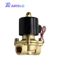 electric water solenoid valve dn8 dn10 dn15 dn20 dn25 14 38 12 34 1inch 12v 24v 220v valve normally closed for water oil air