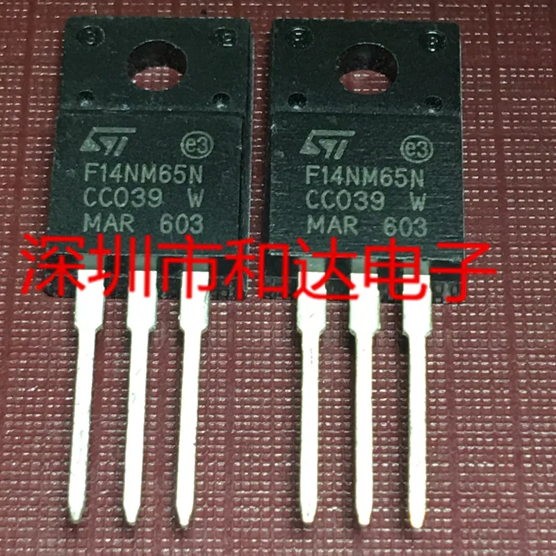 

5 шт. F14NM65N STF14NM65N TO-220F 710V 12A