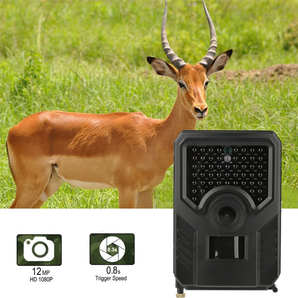 

PR-200-B Trail Camera Outdoor Scouting Camera 0.8s Trigger Time PIR Sensor Wide Angle Infrared HD Night Vision Hunting Cameras