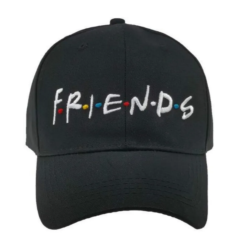 Кепка с вышивкой надписью FRIENDS для мужчин хлопковая бейсболка K-Pop женщин и