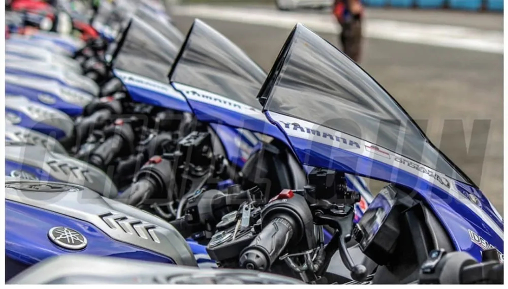 Дефлектор ветрового стекла мотоцикла козырек Визер для YAMAHA YZF R15 V3.0 YZF-R15 V3 17'-18' Double Bubble