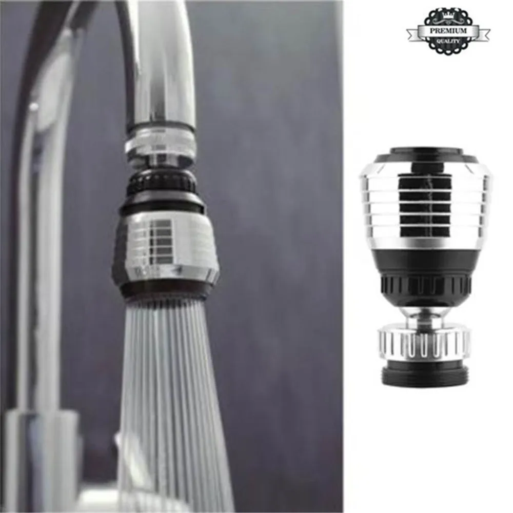 360 Вращающийся водосберегающий кран диффузор смесителя сопло воды поворотная