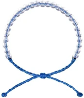 15pcs crystal ocean bracelet glass bead waterproof bracelet wax rope braid beach handmade men women jewelry