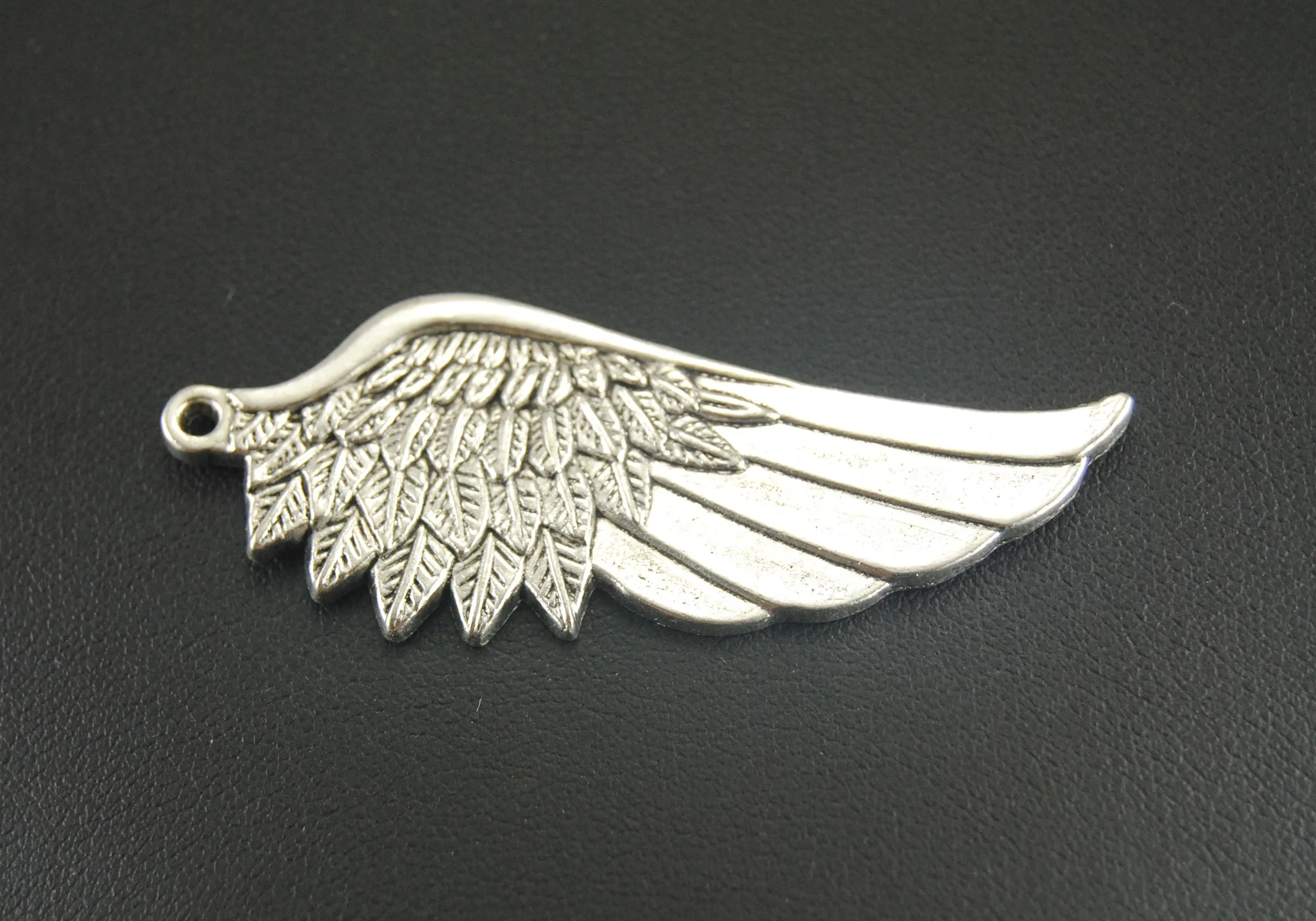 15 шт. подвески серебряного цвета Крылья ангела сделай сам металлический браслет