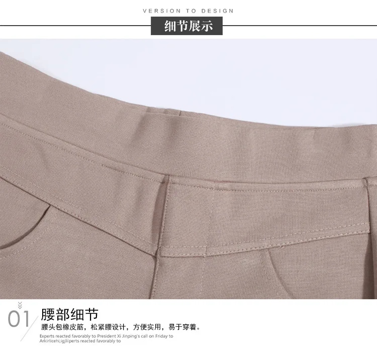 Офисный женский классический деловой костюм 2020 брюки с высокой талией и широкими