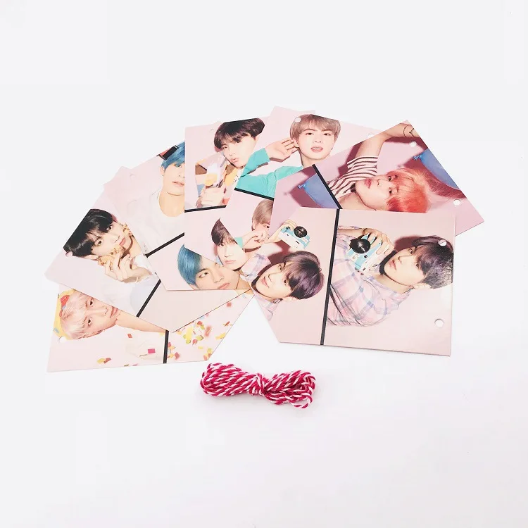Bangtan Boys Лига подвесной флаг новая альбом возврата фото карты плаката фото подвесная картина официальный вокруг одной и той же paragra