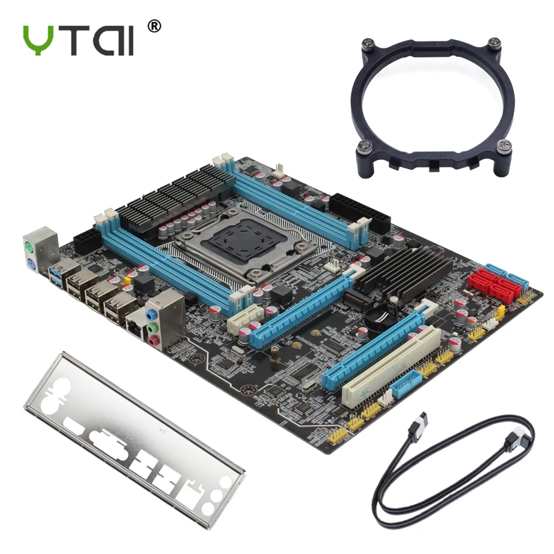 X79 материнская плата LGA 2011 слот PCI-E16X M.2 поддерживает память ECC Reg и процессор Ксеон E5 SATA3 USB2.0 4DDR3