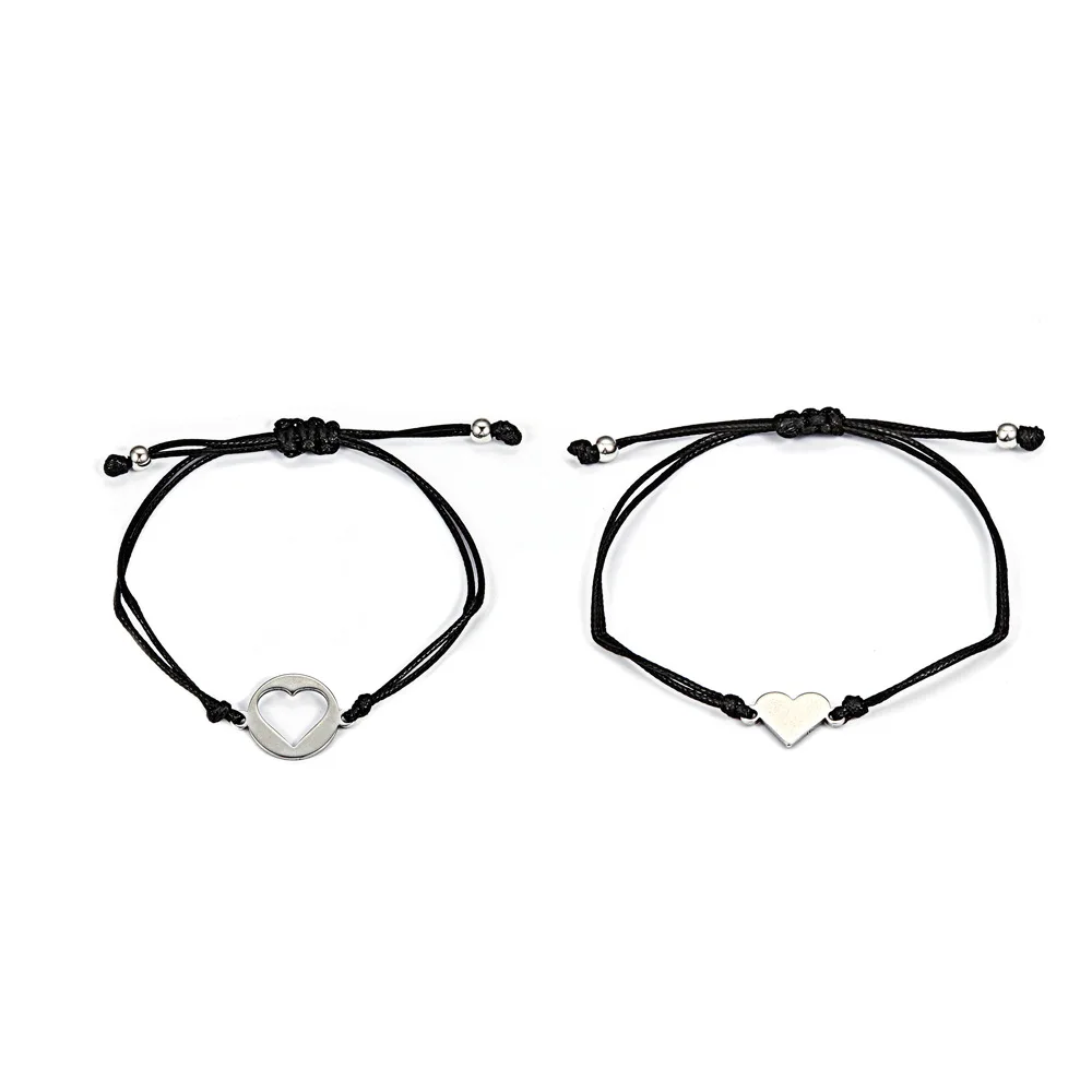 2 шт./компл. парный браслет 100% неувядающий из нержавеющей стали браслеты Солнце