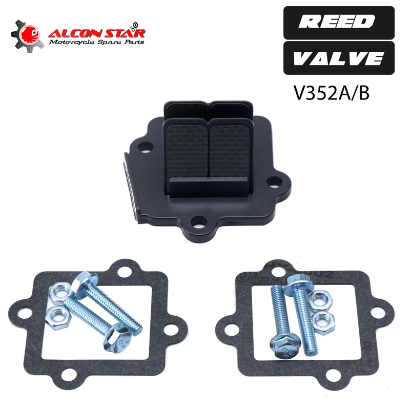 Система клапанов Alconstar V352A/V352B для мотоцикла Yamaha Zuma50 YW50 2002-2005 2008-2011 YW50F Zuma 50F |