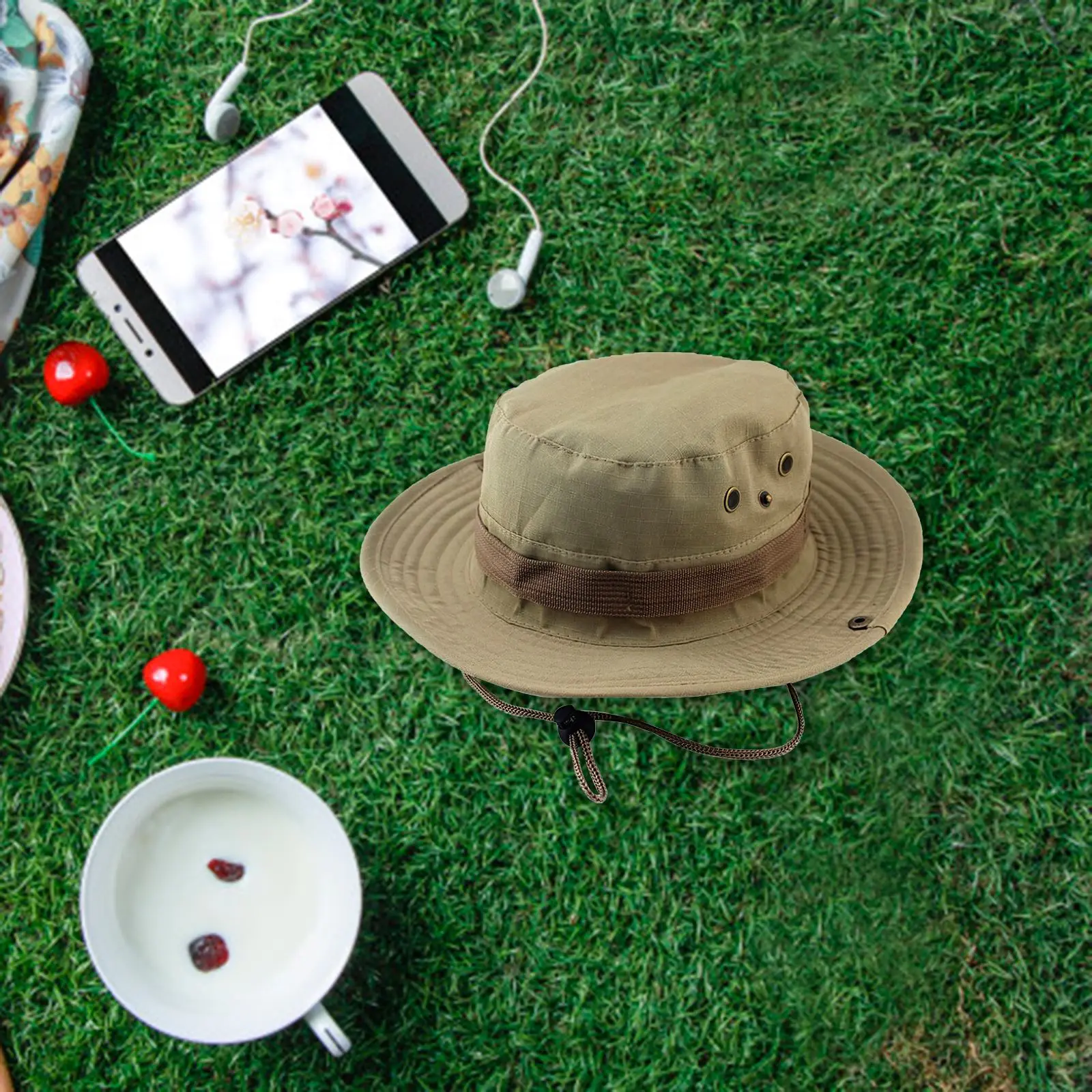 

Summer Men Boonie Hat Multifunctional Outdoor Sports Large Bucket Hats Fishing Hunting Beach Breathable Durable Anti UV Sun Caps