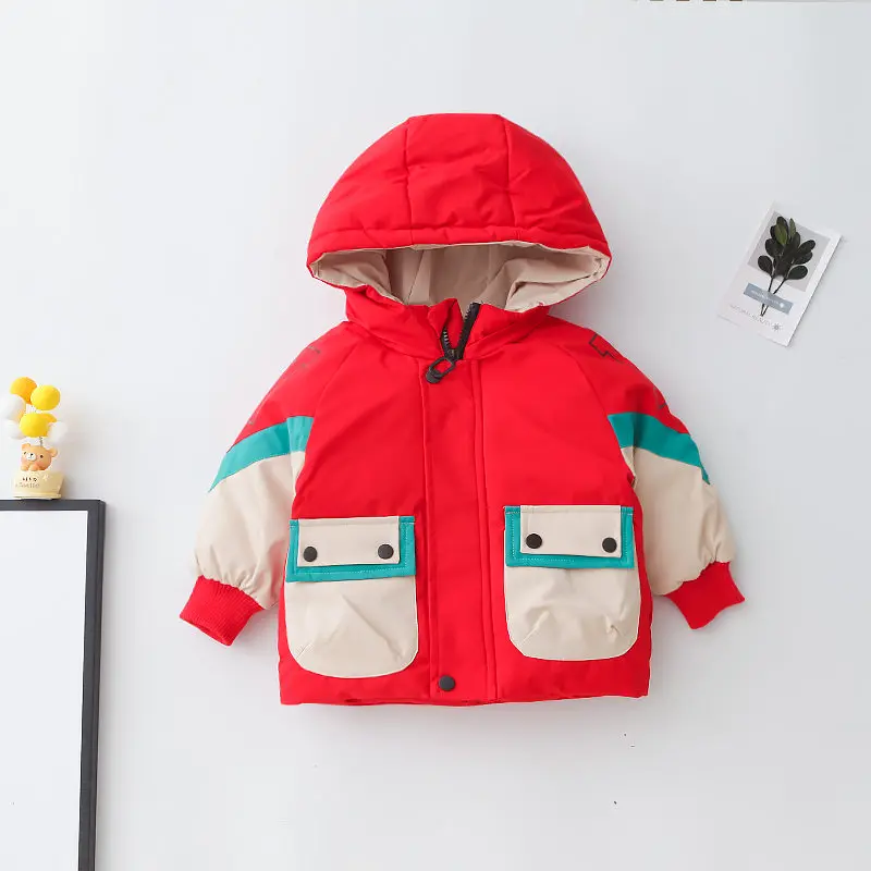 

2020 New winter Girls Jackets Kids Boys Coats Children warm Outerwear & Coats Casual Baby Girls Clothes thick outwear Parkas
