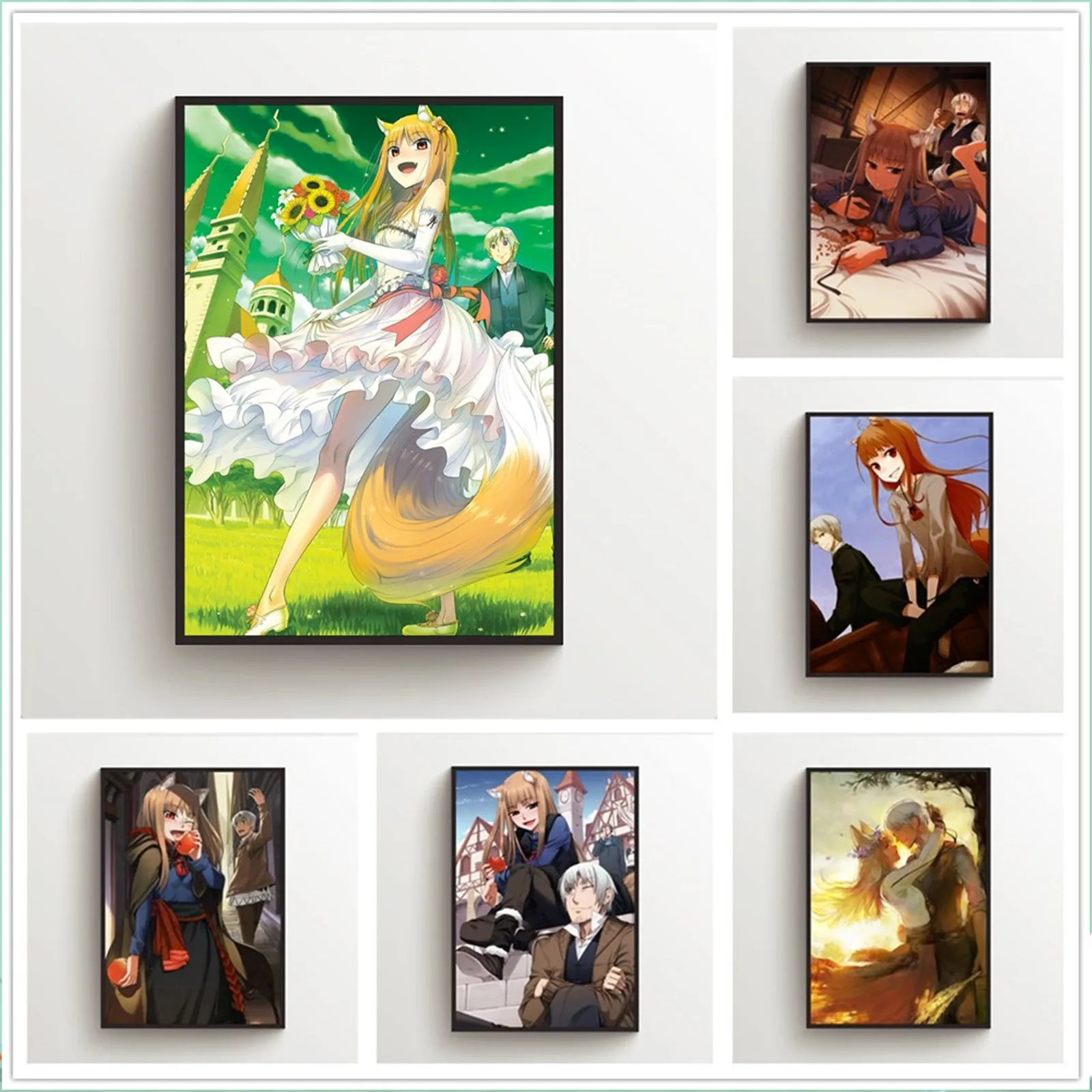 

Spice and Wolf Horo Kraft Lawrence Polypropylene Poster Picture Bar Shop Door Wall Decor