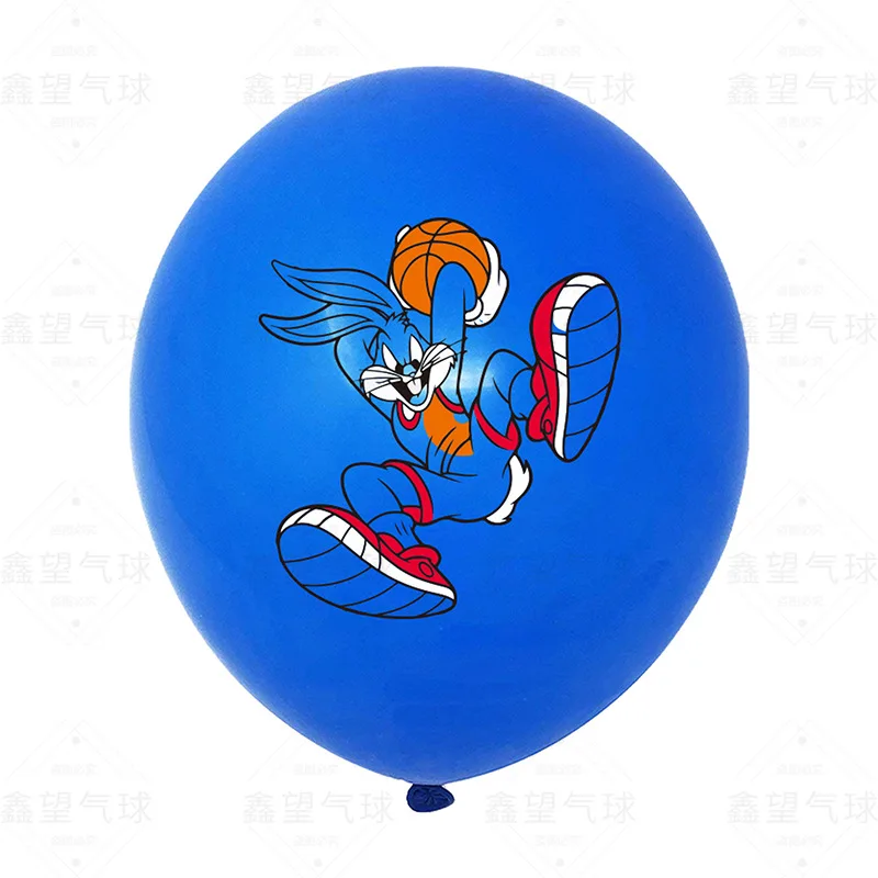10/20 воздушный шар с Баскетбольной Тематикой Space Jam 12 дюймов украшение для