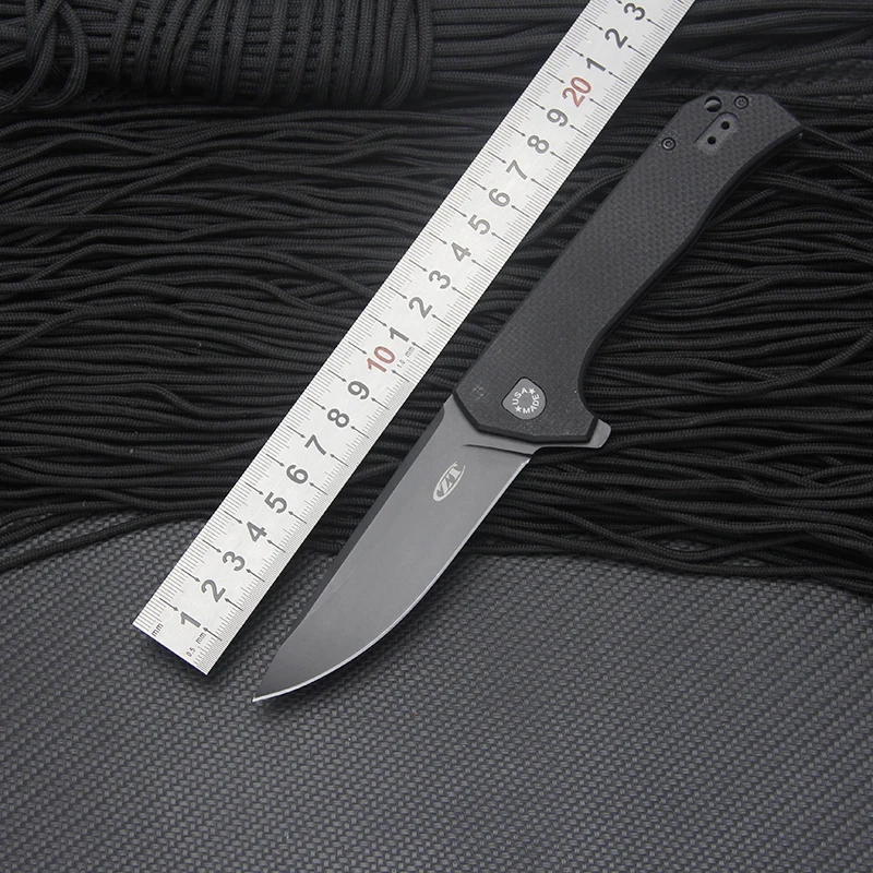 

Black duke ZT0804 folding knife G10 handle outdoor camping hiking self-defense tool EDC tactical knife