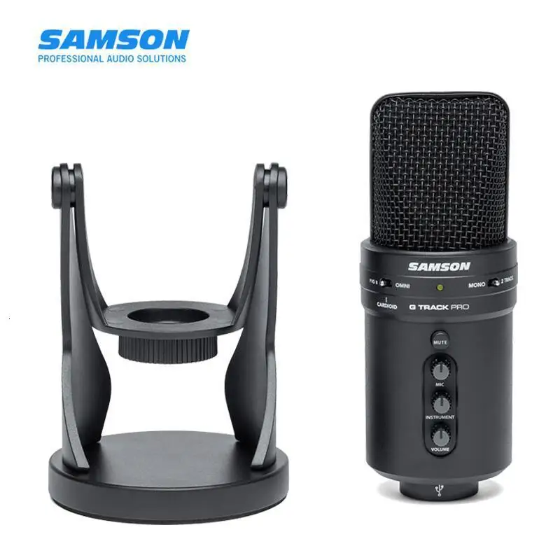 Samson G track Pro Профессиональный Usb конденсаторный микрофон подключи и работай все в