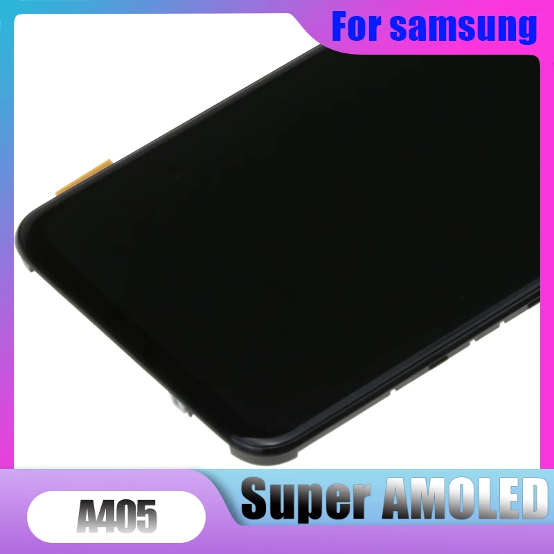 ЖК-дисплей Super AMOLED 5 9 дюйма для Samsung A40/A405f дисплей с сенсорным экраном и