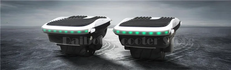 Электрический скейтборд Daibot Hovershoes, Одноколесный самобалансирующийся самокат, 3,5 дюймов, 250 Вт, переносная обувь для скейтборда