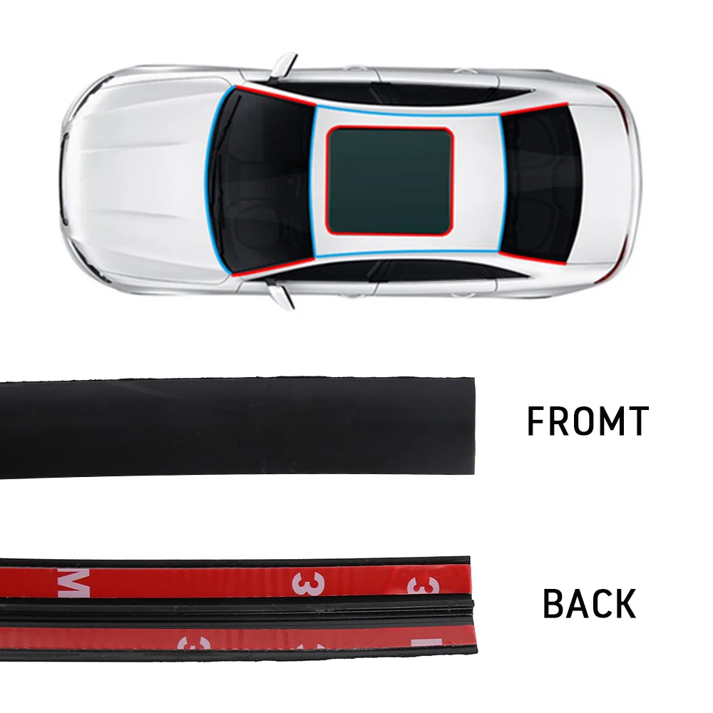 Авто Окно край лобовое стекло крыша резиновая уплотнительная лента резиновые