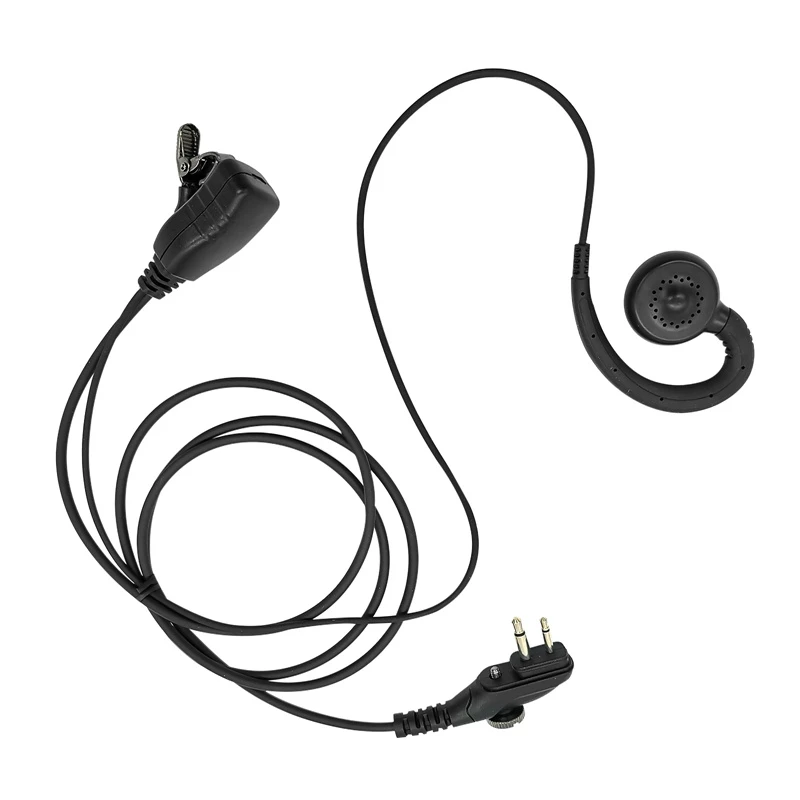 

C Shape Earhook Walkie Talkie Earpiece Headset Compatible with HYT Hytera PD502 PD562 BD502 TC-508 and TC-580 Radio