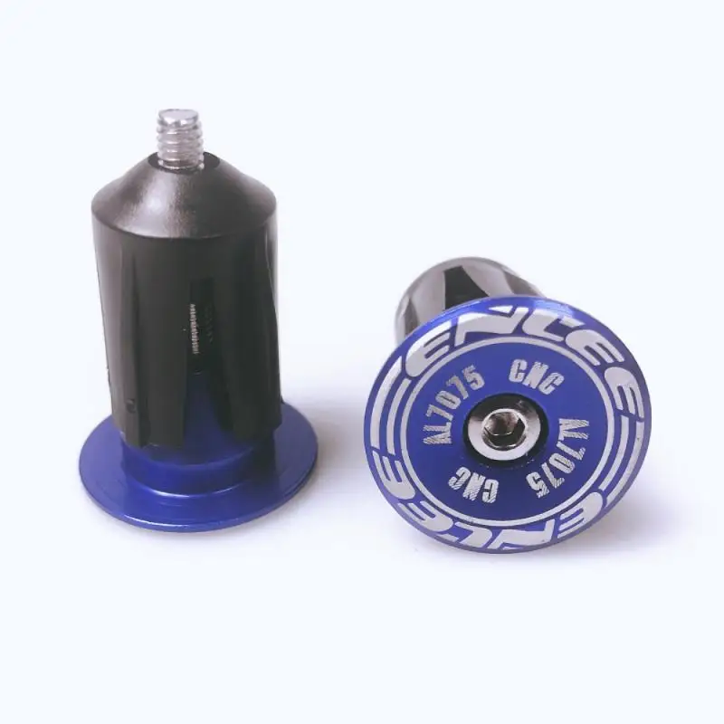 

1 pair Bike Grip Handle Bar End Cap Aluminium Alloy MTB Handlebar Grips Plugs Caps for Bicycle Cycling Handlebar Accessory