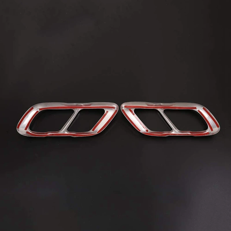 Крышка выхлопной трубы из нержавеющей стали для автомобиля накладка на