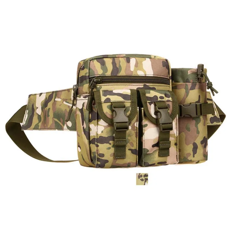 

Hot Sale Outdoor Sport Camouflage Running Waist Bag Military Tactical Waist Shoulder Bag Waist Bag Heuptas Bolso De Cintura